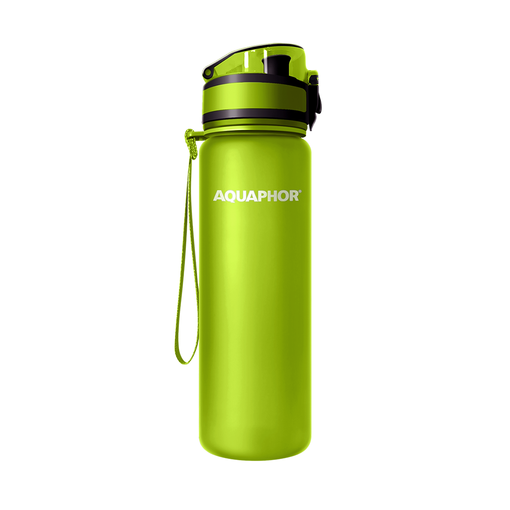 Фильтр-бутылка Аквафор Сити модель 1500 (зелёный)