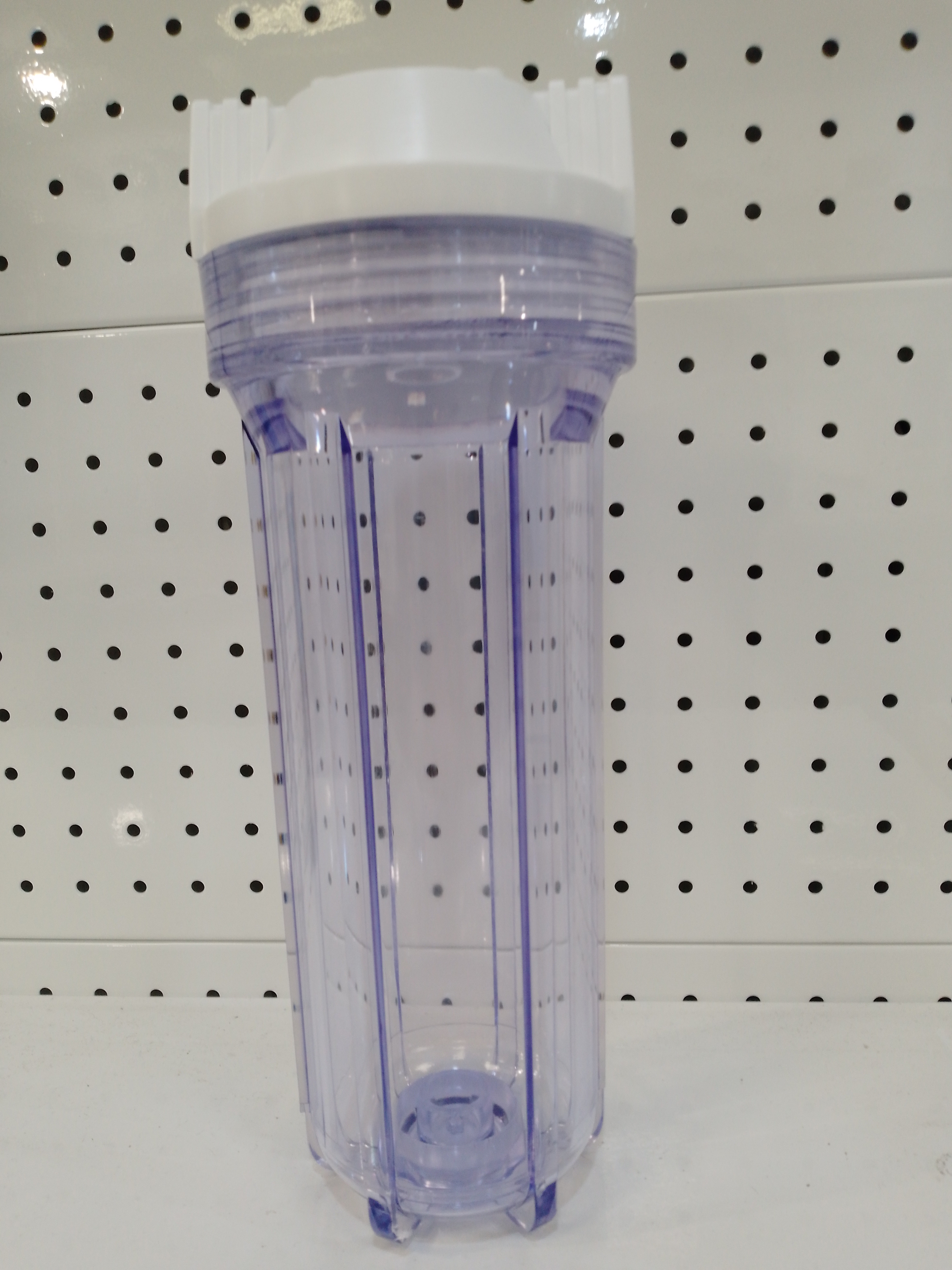 Корпус водоочиститель ПОСЕЙДОН-1 Гео прозрачный 1/2