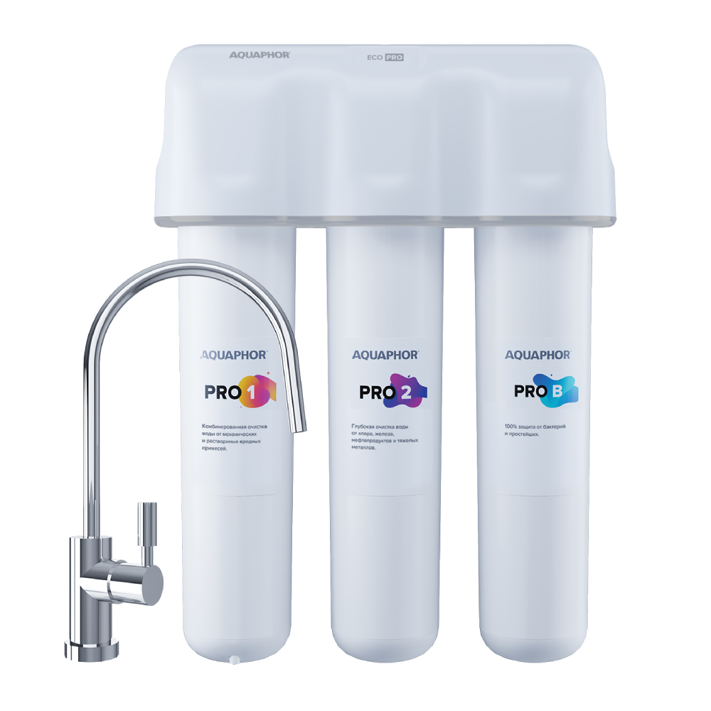 Водоочиститель Аквафор модель Кристалл ECO Pro (3 шт/кор) 