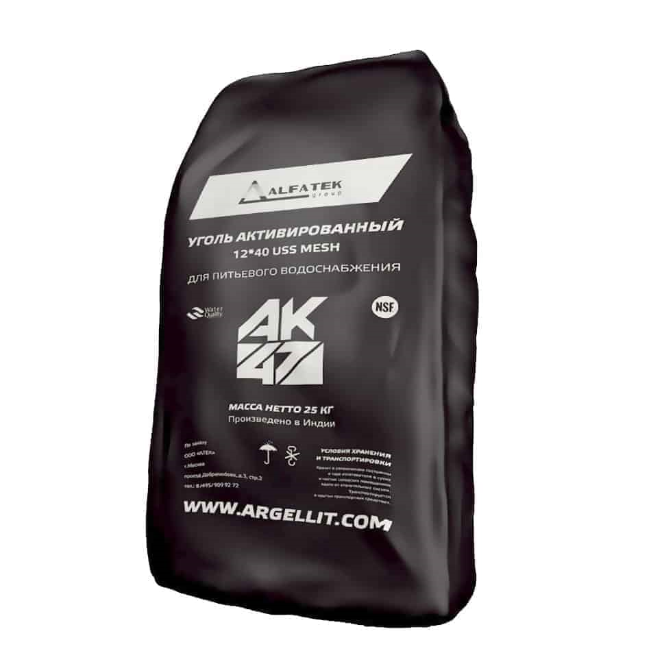 Уголь Активированный АК-47( мешок 50л/25 кг)