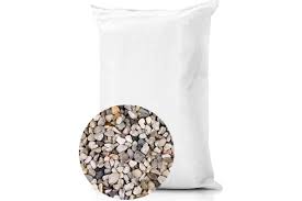 Гравий кварцевый окатанный фр.2,0-5,0 мм (меш 25 кг)