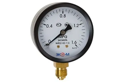 Манометр MDA 63/6 - 1/4", радиальный