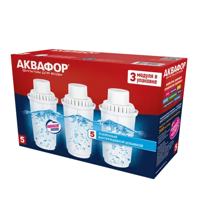 Комплект модулей сменных фильтрующих Аквафор В5 ( 3 шт)