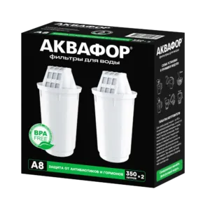 Комплект модулей сменных фильтрующих Аквафор А8 (2 шт.)