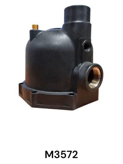 Корпус Джамбо 60/35 П– 1/2"+1/4"х2+1/4" латунный штуцер