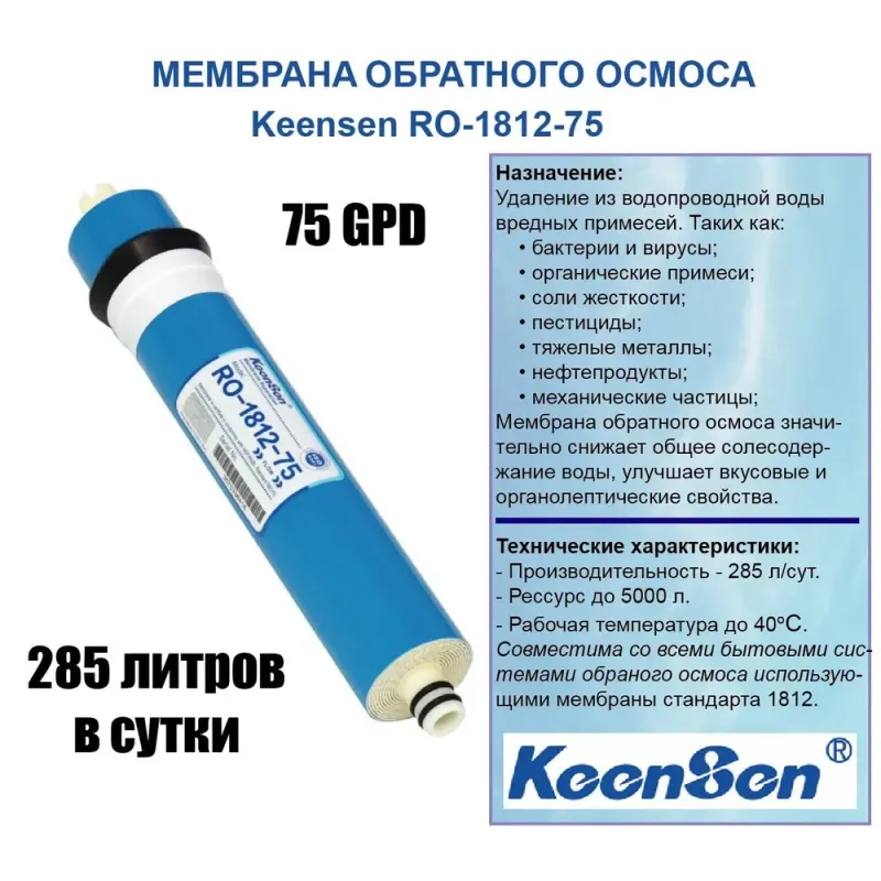 Мембрана 1812-75  KeenSen